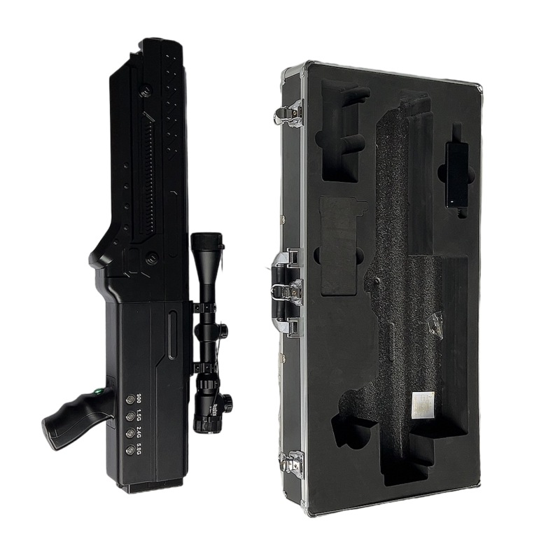  武进手持便携式枪型低空防御反制四通道A型